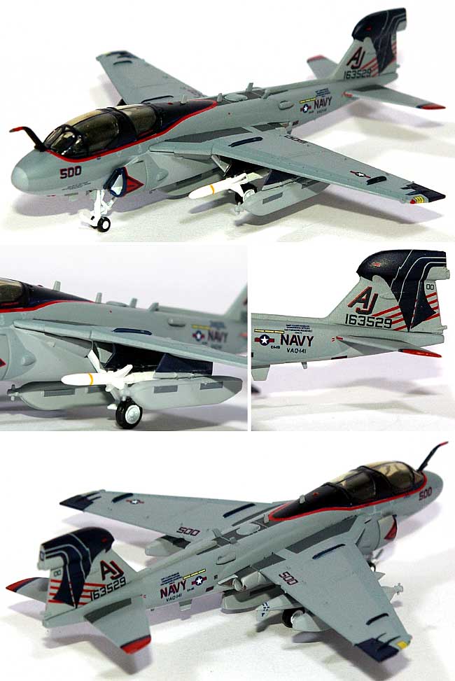 EA-6B プラウラー アメリカ海軍 VAQ-141 シャドーホークス 完成品 (ホーガンウイングス M-SERIES No.6733) 商品画像_1