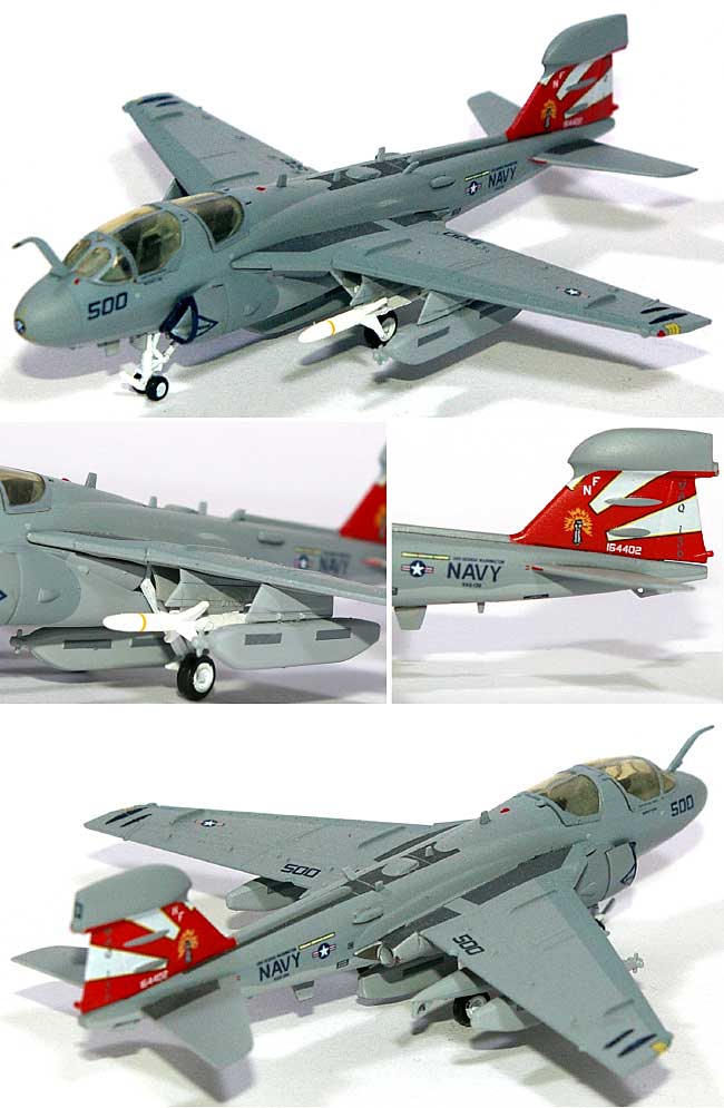 EA-6B プラウラー アメリカ海軍 VAQ-136 ザ・ガントレッツ 完成品 (ホーガンウイングス M-SERIES No.6740) 商品画像_1