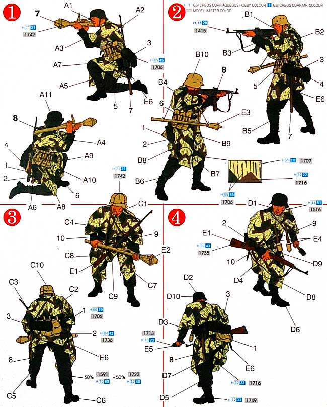 ドイツ 装甲擲弾兵 東プロシア 1945 プラモデル (ドラゴン 1/35 '39-'45 Series No.6057) 商品画像_1