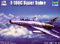 トランペッター 1/72 エアクラフトシリーズ アメリカ空軍 F-100C スーパーセイバー