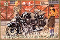 IBG 1/35 AFVモデル ドイツ BMW R12 サイドカー (民間型)