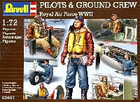パイロット & グランドクルー イギリス空軍 WW2