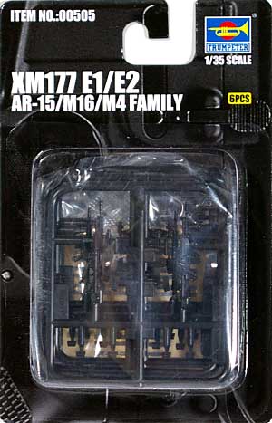 XM177E1 & XM177E2 プラモデル (トランペッター 1/35 ウェポンシリーズ No.00505) 商品画像