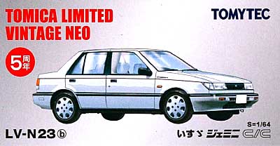 いすゞ ジェミニ C/C (白) ミニカー (トミーテック トミカリミテッド ヴィンテージ ネオ No.LV-N023b) 商品画像