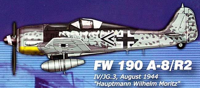 フォッケウルフ Fw190A-8/R2 W・モーリッツ 完成品 (ホビーマスター 1/48 エアパワー シリーズ （レシプロ） No.HA7403) 商品画像_1