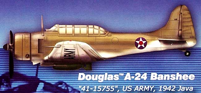 A-24 バンシー ジャワ島 1942年 完成品 (ホビーマスター 1/72 エアパワー シリーズ （レシプロ） No.HA0164) 商品画像_1