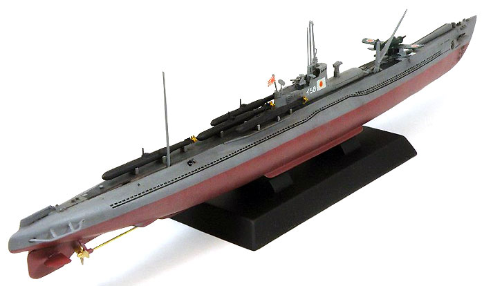 日本海軍 伊54型潜水艦 伊58 (前期型) プラモデル (ピットロード 1/350 スカイウェーブ WB シリーズ No.WB010) 商品画像_3