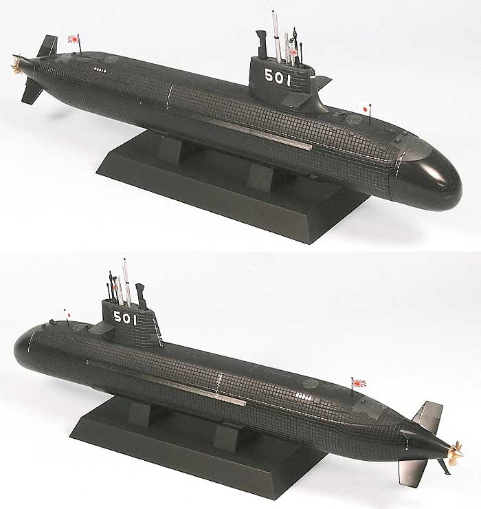 海上自衛隊 潜水艦 SS-501 そうりゅう プラモデル (ピットロード 1/350 スカイウェーブ JB シリーズ No.JB004) 商品画像_2