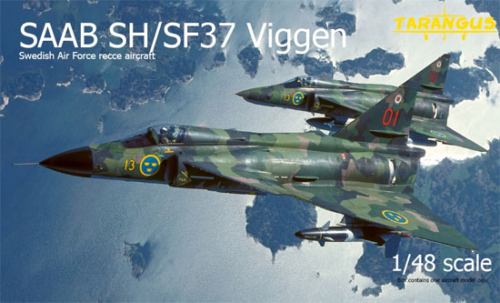 サーブ SH/SF37 ビゲン 偵察機 プラモデル (タラングス 1/48 エアクラフト プラモデル No.TA4807) 商品画像