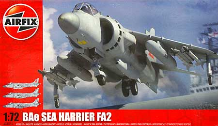 Bae シーハリアー FA.2 プラモデル (エアフィックス 1/72 ミリタリーエアクラフト No.A04052) 商品画像