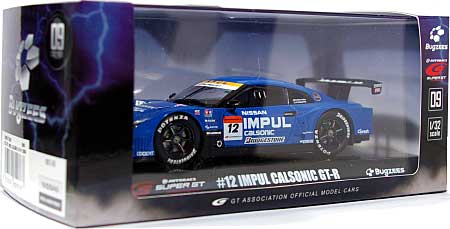 #12 IMPUL CALSONIC GT-R 2009 ミニカー (Bugzees SUPER GT 2009 シリーズ No.BB516B) 商品画像