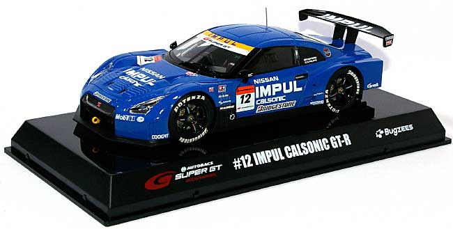 #12 IMPUL CALSONIC GT-R 2009 ミニカー (Bugzees SUPER GT 2009 シリーズ No.BB516B) 商品画像_1