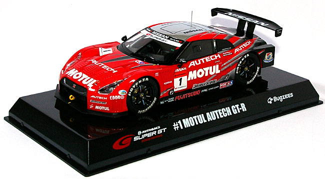 #1 MOTUL AUTECH GT-R 2009 ミニカー (Bugzees SUPER GT 2009 シリーズ No.BB513B) 商品画像_1