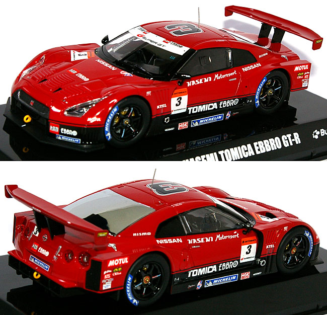 #3 HASEMI TOMICA EBBRO GT-R 2009 ミニカー (Bugzees SUPER GT 2009 シリーズ No.BB515B) 商品画像_2