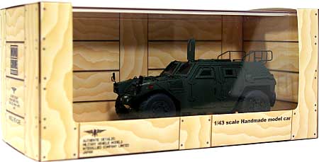 陸上自衛隊 軽装甲機動車 航空総隊司令部 完成品 (モノクローム 1/43 AFV 完成品モデル No.J003A) 商品画像