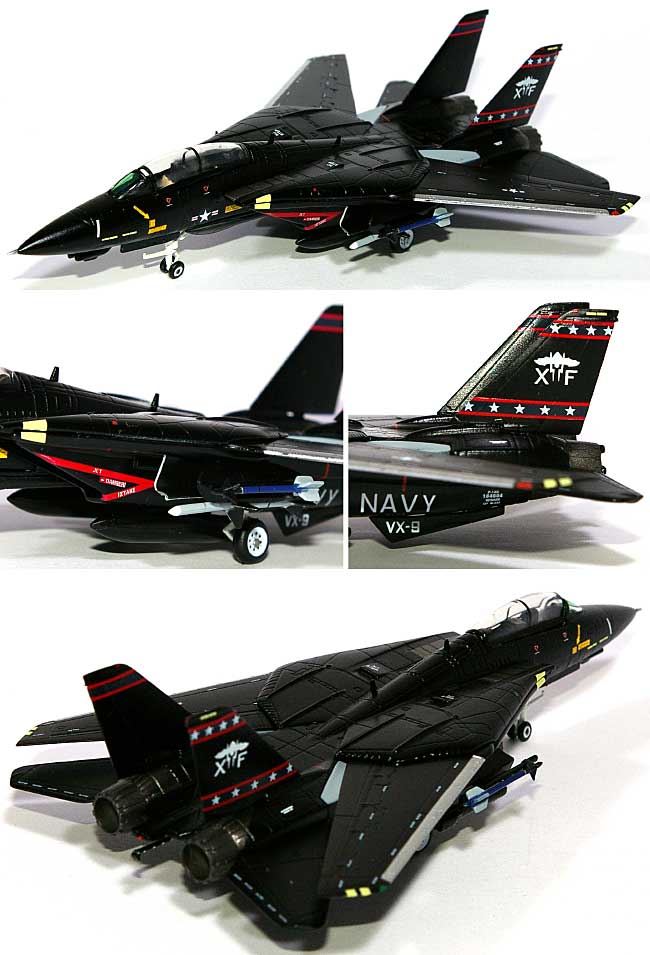 Ｆ-14D トムキャット U.S.NAVY VX-9 ヴァンパイアズ2003 完成品 (ダロン ウイングド ファイターズ No.CS10015) 商品画像_1