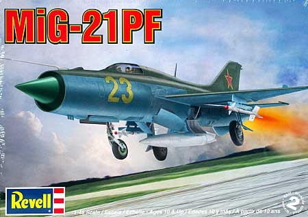 MiG-21PF プラモデル (レベル 1/48 飛行機モデル No.85-5482) 商品画像