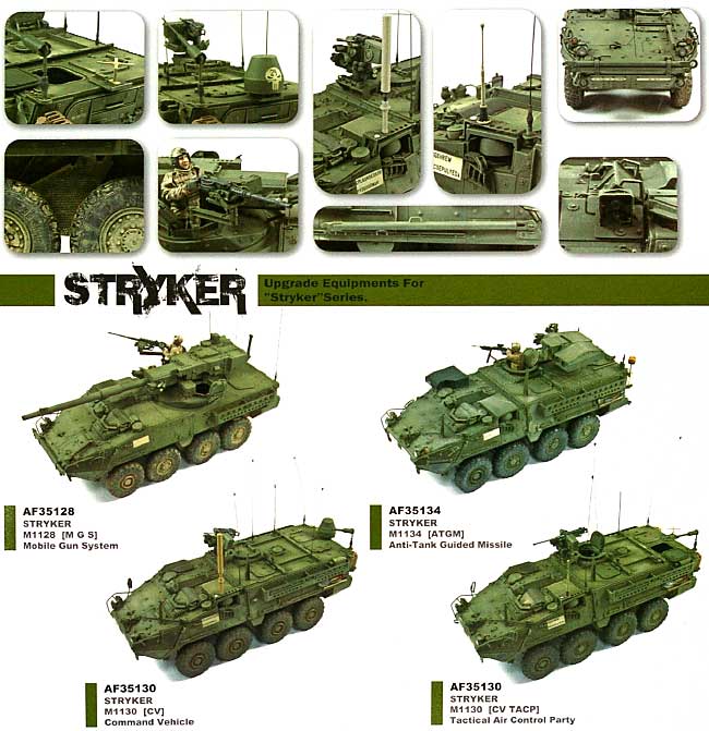 ストライカー用 装備品パーツセット プラモデル (AFV CLUB 1/35 AFV シリーズ No.AF35S59) 商品画像_1