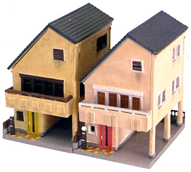 狭小住宅 A2 プラモデル (トミーテック 建物コレクション （ジオコレ） No.223986) 商品画像_1