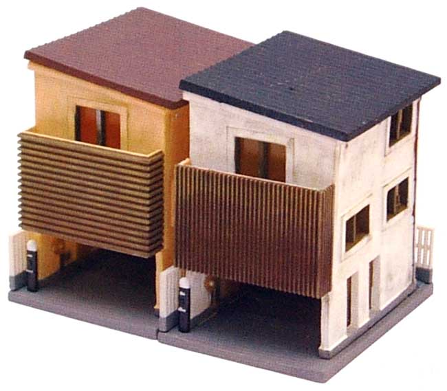 狭小住宅 B2 プラモデル (トミーテック 建物コレクション （ジオコレ） No.223993) 商品画像_1