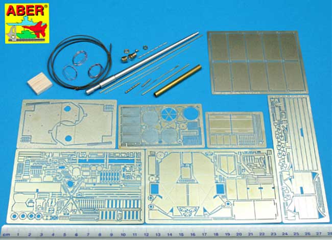 Sd.Kfz.171 パンターG型 用 ボックスフルセット (ドラゴン対応) エッチング (アベール 1/35 AFV用エッチングパーツ No.35K004) 商品画像_1