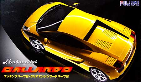 ランボルギーニ ガヤルド エッチングパーツ付 / クリアエンジンフードパーツ付 プラモデル (フジミ 1/24 リアルスポーツカー シリーズ （SPOT） No.123790) 商品画像