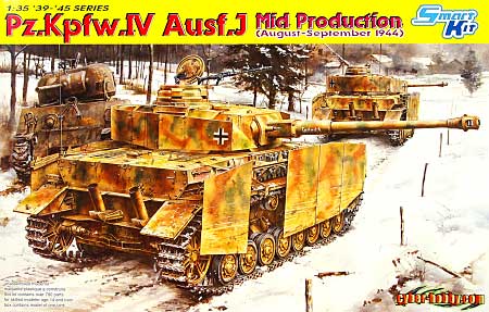 4号戦車 J型 中期型 1944年8-9月 (Pz.Kpfw.4 Ausf.J Mid Production) プラモデル (サイバーホビー 1/35 AFV シリーズ （