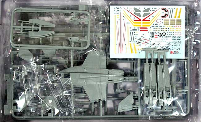 F/A-18E スーパーホーネット VFA-27 ロイヤル メイセス & F/A-18F スーパーホーネット VFA-41 ブラック メイセス (2機セット) プラモデル (ドラゴン 1/144 ウォーバーズ （プラキット） No.4618) 商品画像_1