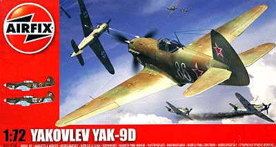 ヤコブレフ YAK-9D プラモデル (エアフィックス 1/72 ミリタリーエアクラフト No.A01034) 商品画像