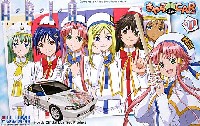 フジミ きゃら de CAR～る （キャラデカール） ARIA ホンダ インテグラ TYPE R