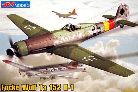 フォッケウルフ Ta152H-1 高高度迎撃機 プラモデル (ART MODEL 1/72 エアクラフト プラモデル No.AM7204) 商品画像