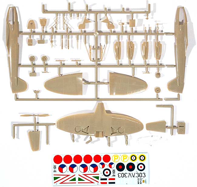 ハインケル He112B ハンガリー プラモデル (RS MODELS 1/72 エアクラフトモデル No.92062) 商品画像_1