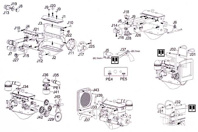 マイバッハ HL42 TUKRM エンジン (Sd.Kfz.250、デマーグ他用) プラモデル (ライオンロア 1/35 マルチマテリアル組立キット No.L3517) 商品画像_1