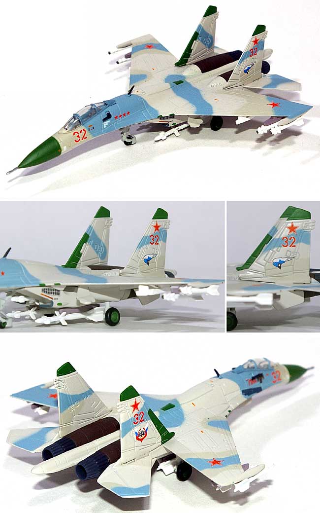 スホーイ Su-27 ロシア空軍 第941戦闘航空連隊 ムルマンスク 完成品 (ヘルパ herpa Wings （ヘルパ ウイングス） No.553155) 商品画像_1