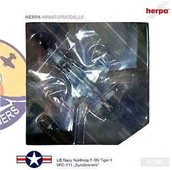 F-5N タイガー2 アメリカ海軍 VFC-111 サンダウナーズ 完成品 (ヘルパ herpa Wings （ヘルパ ウイングス） No.553193) 商品画像