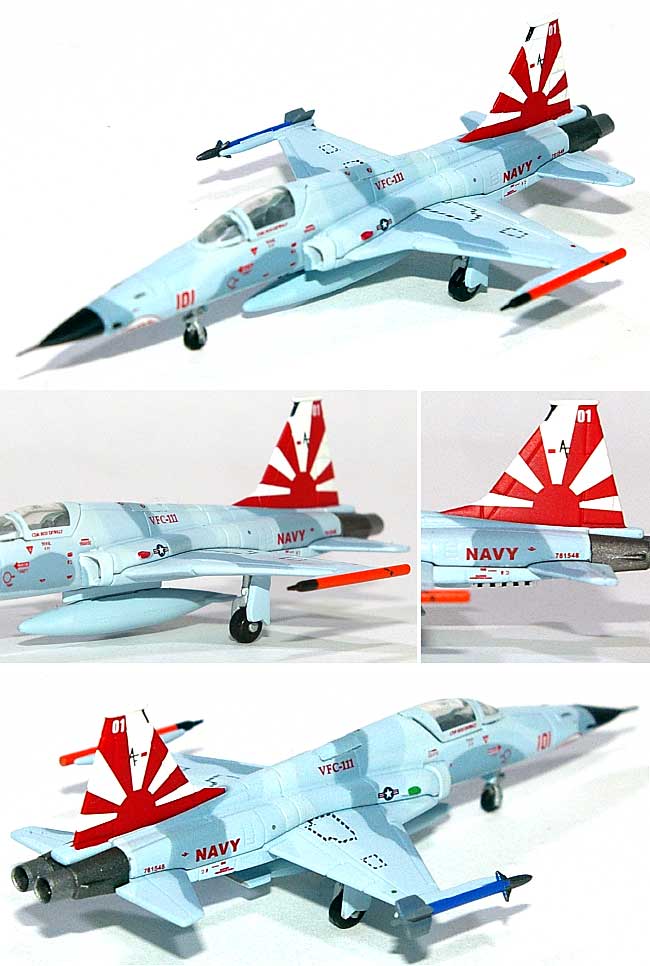 F-5N タイガー2 アメリカ海軍 VFC-111 サンダウナーズ 完成品 (ヘルパ herpa Wings （ヘルパ ウイングス） No.553193) 商品画像_1