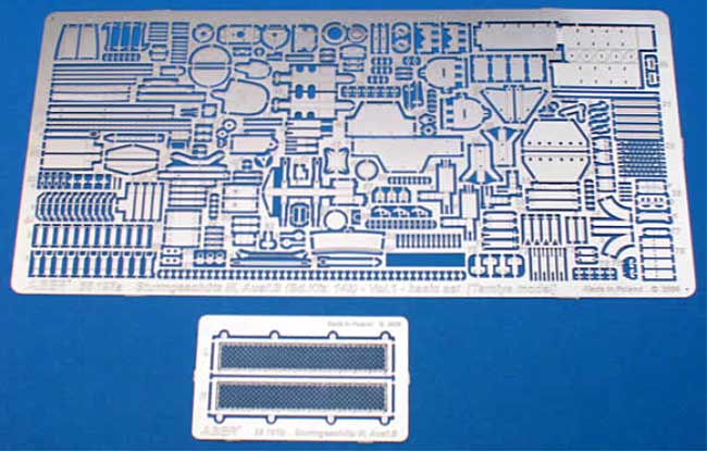 3号突撃砲B型(Sd.Kfz.142)用 エッチングパーツ Vol.1 基本セット (タミヤ用) エッチング (アベール 1/35 AFV用エッチングパーツ No.35197) 商品画像_1