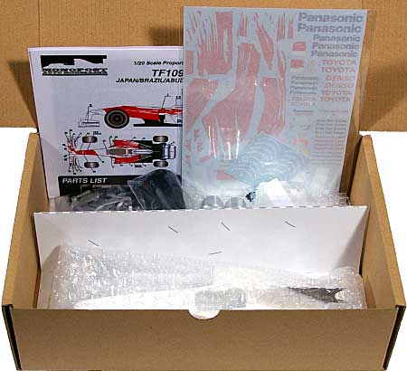 トヨタ TF109 後半戦 2009 ブラジル・日本・アブダビ 仕様 レジン (モノポスト 1/20 オリジナルレジンキット) 商品画像
