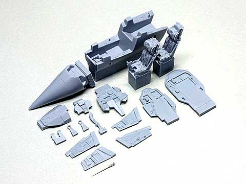 TSR-2 コクピットセット (w/MB Mk.8 イジェクションシート) (エアフィックス対応) レジン (ウルフパック 1/48 レジンアップデート コンバージョンセット (WP) No.48070) 商品画像_1