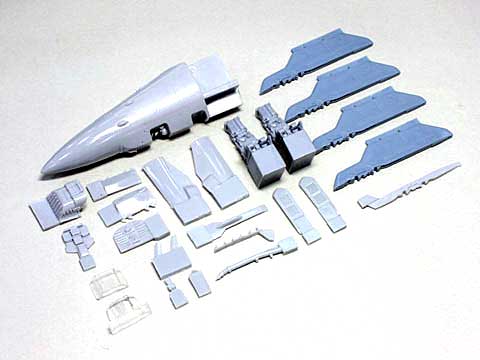 F/A-18D(N) ホーネット 戦術偵察機(ATARS)型 コンバージョンセット (ハセガワ対応) レジン (ウルフパック 1/48 レジンアップデート コンバージョンセット (WP) No.48077) 商品画像_1