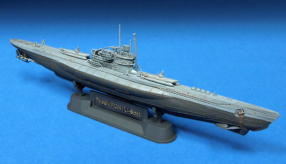 ドイツ海軍 潜水艦 Uボート タイプ 7C/41 プラモデル (AFV CLUB 1/350 潜水艦 No.SE73504) 商品画像_2