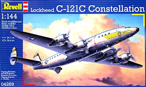 ロッキード C-121C コンステレーション MATS-USA プラモデル (レベル 1/144 旅客機 No.04269) 商品画像