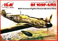 ICM 1/48 エアクラフト プラモデル メッサーシュミット Bf109F-4/R3 偵察戦闘機