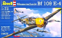 レベル 1/72 飛行機 メッサーシュミット Bf109E-4