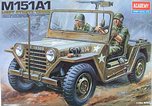M151A1 Light Utility Truck プラモデル (アカデミー 1/35 Armors No.1323) 商品画像