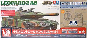 レオパルト 2Ａ5 プラモデル (タミヤ 1/35 ラジオコントロールタンクシリーズ No.004) 商品画像