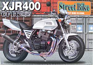 ヤマハ XJR400 オーバー プラモデル (アオシマ 1/12 ストリートバイクシリーズ No.2200) 商品画像