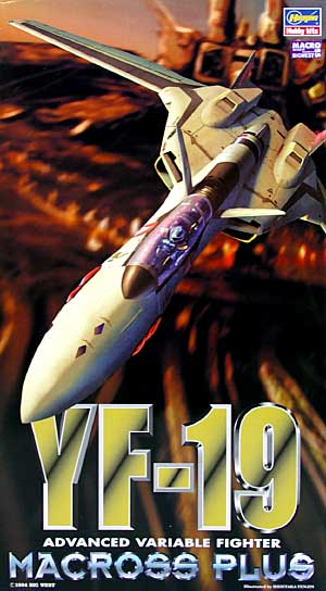 YF-19 (マクロスプラス） プラモデル (ハセガワ マクロスシリーズ No.009) 商品画像
