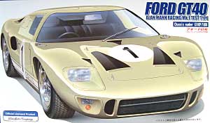 フォード GT40 アラン マン レーシング テスト仕様車 プラモデル (フジミ 1/24 ヒストリックレーシングカー シリーズ No.旧016) 商品画像