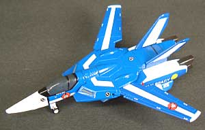 VF-1J バルキリー (ファイターモード / マクシミリアン・ジーナス機） 完成品 (童友社 超時空要塞マクロス　ダイキャストモデル No.DMM-021) 商品画像